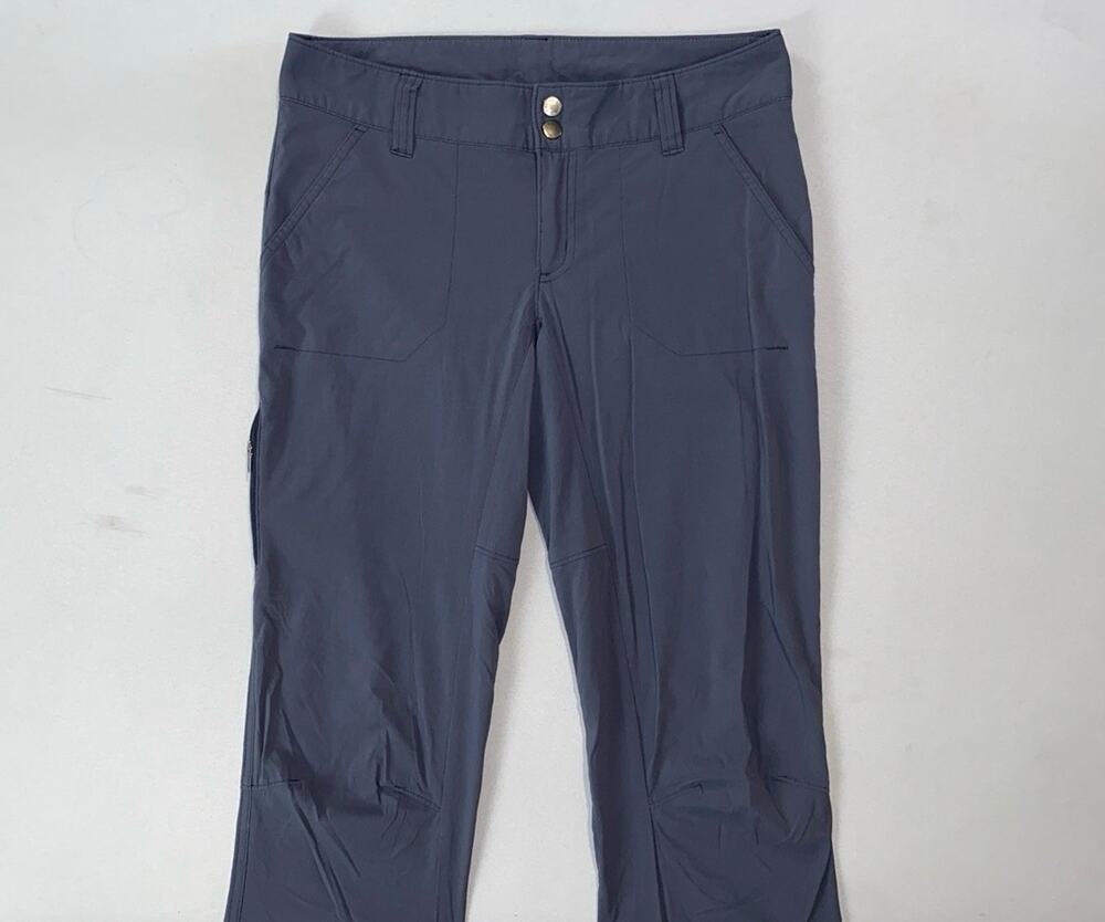 Columbia AL8761 Women's Saturday Trail Stretch Nylon Hiking Pants. Gray, 6 Short